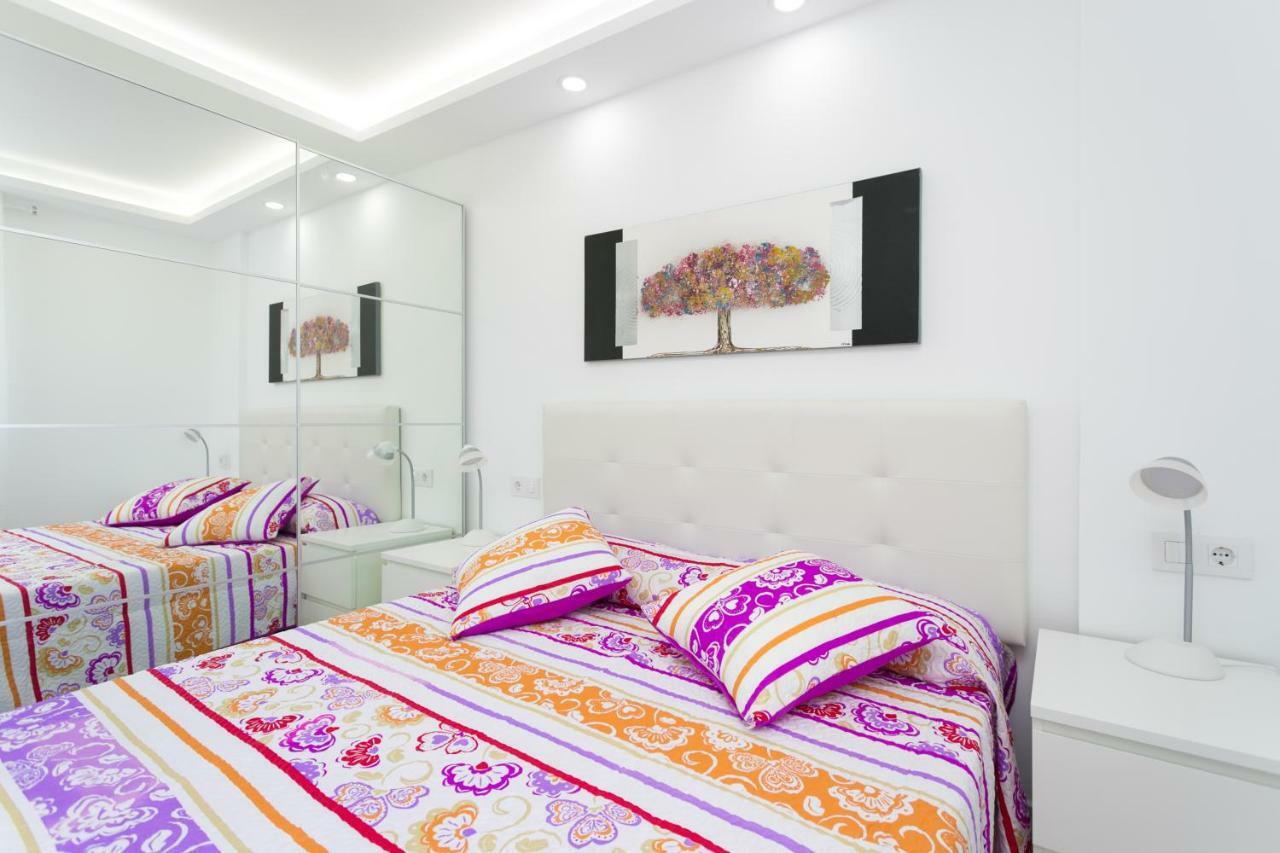 408 Enchanting El Dorado Accommodation, Sea View! Playa de las Americas (Tenerife) Exterior foto