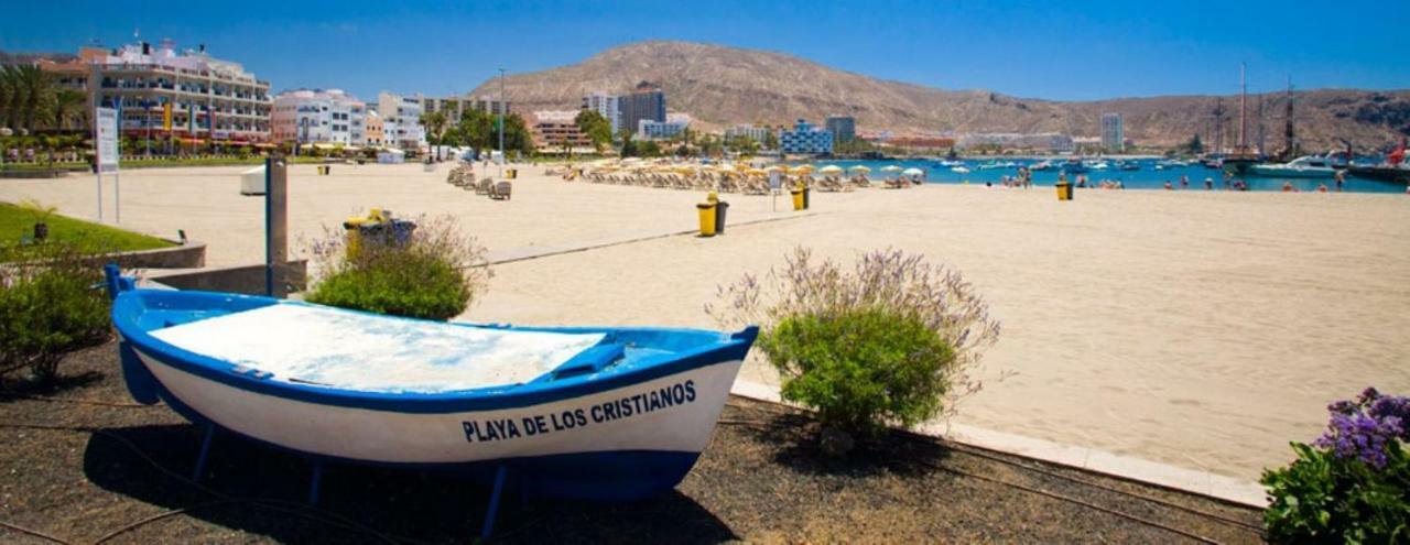 408 Enchanting El Dorado Accommodation, Sea View! Playa de las Americas (Tenerife) Exterior foto